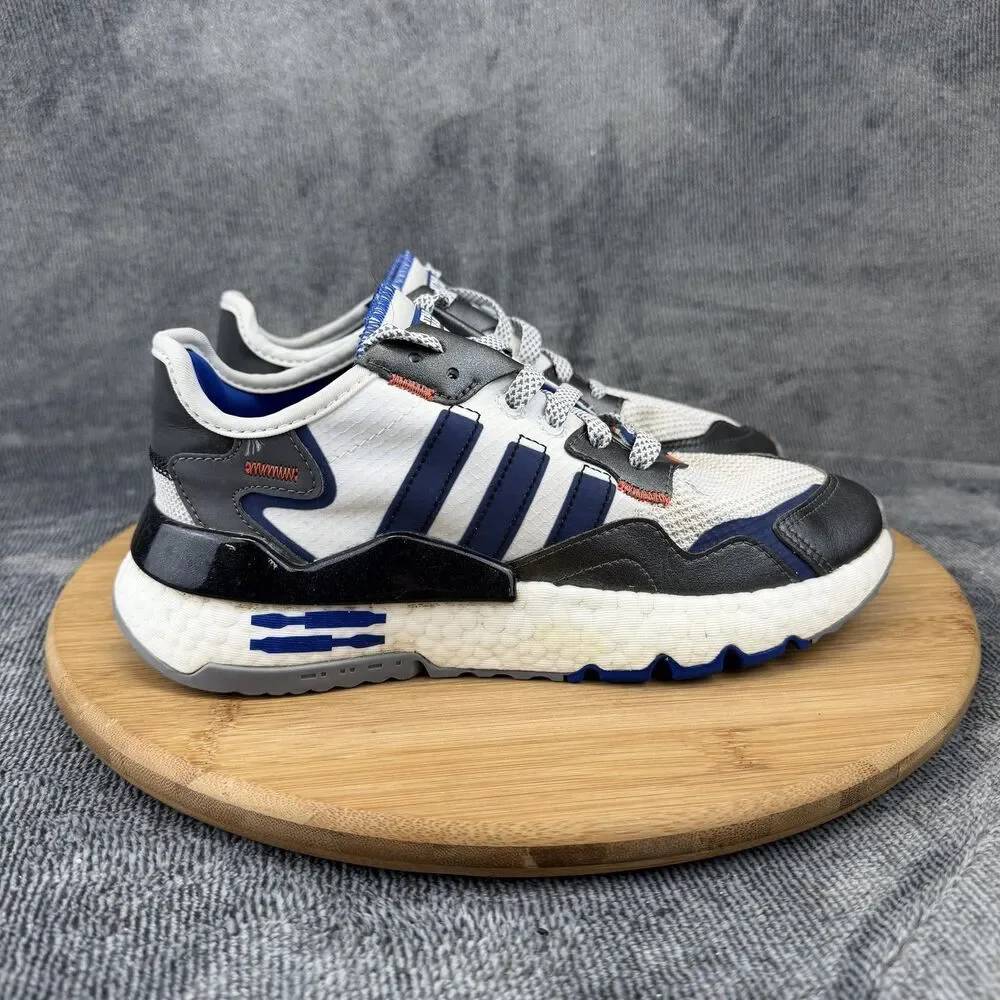 Adidas Nite Jogger Star Wars Shoes Mens Size 6.5 White Running Sneakers FV8040